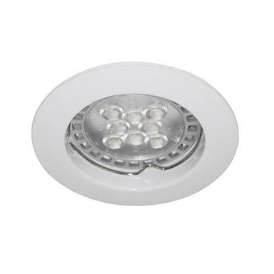 Spot blanc fixe KSA100204 GU10 douille automatique pour encastrer au plafond de la marque Indigo Lighting 3.95€ ttc